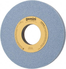 Norton - 10" Diam x 3" Hole x 1" Thick, J Hardness, 46 Grit Surface Grinding Wheel - Aluminum Oxide, Type 1, Coarse Grade, 3,250 Max RPM, No Recess - USA Tool & Supply