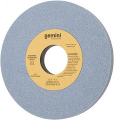 Norton - 12" Diam x 3" Hole x 1" Thick, H Hardness, 46 Grit Surface Grinding Wheel - Aluminum Oxide, Type 1, Coarse Grade, 2,070 Max RPM, No Recess - USA Tool & Supply