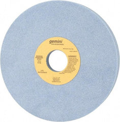 Norton - 7" Diam x 1-1/4" Hole x 1" Thick, J Hardness, 60 Grit Surface Grinding Wheel - Aluminum Oxide, Type 5, Medium Grade, 3,600 Max RPM, One-Side Recess - USA Tool & Supply