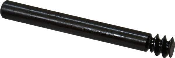 Made in USA - 1/4" Max Diam, Abrasive Disc Mandrel - 2" Long - USA Tool & Supply