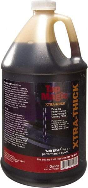 Tap Magic - Tap Magic Xtra-Thick, 1 Gal Bottle Cutting Fluid - Semisynthetic - USA Tool & Supply