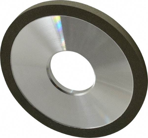 Made in USA - 4" Diam x 1-1/4" Hole x 1/4" Thick, 150 Grit Surface Grinding Wheel - Diamond, Type 1A1, Very Fine Grade - USA Tool & Supply