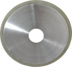 Made in USA - 6" 120 Grit Diamond Cutoff Wheel - 0.035" Thick, 1-1/4" Arbor, Use with Die Grinders - USA Tool & Supply