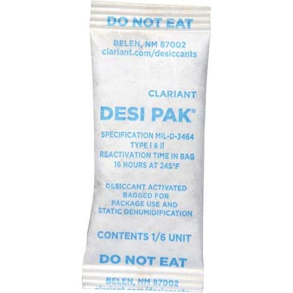 Armor Protective Packaging - Desiccant Packets Material: Clay Packet Size: 5 Grams - USA Tool & Supply