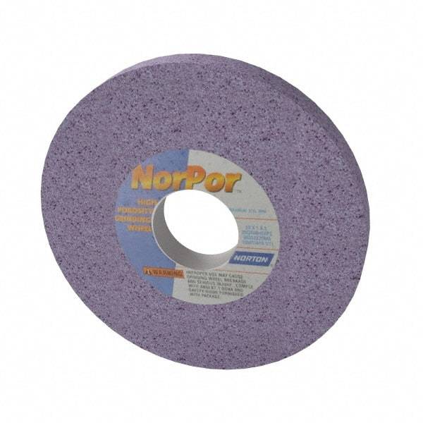 Norton - 12" Diam x 3" Hole x 1" Thick, H Hardness, 46 Grit Surface Grinding Wheel - Ceramic, Type 1, Coarse Grade, 2,710 Max RPM, Vitrified Bond, No Recess - USA Tool & Supply