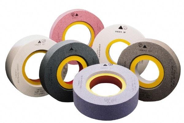 Camel Grinding Wheels - 20" Diam x 10" Hole x 3" Wide Centerless & Cylindrical Grinding Wheel - 46 Grit, Aluminum Oxide, Type 7, Coarse Grade, Vitrified Bond, Two Side Recess - USA Tool & Supply