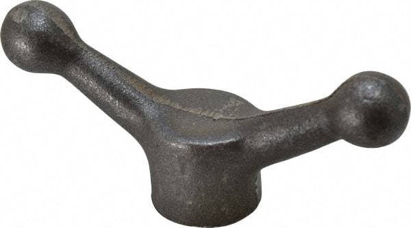 Jergens - 2 Offset Arms, Blank Speed Handle - 1-1/2" High, 1-1/8" Hub Diam - USA Tool & Supply