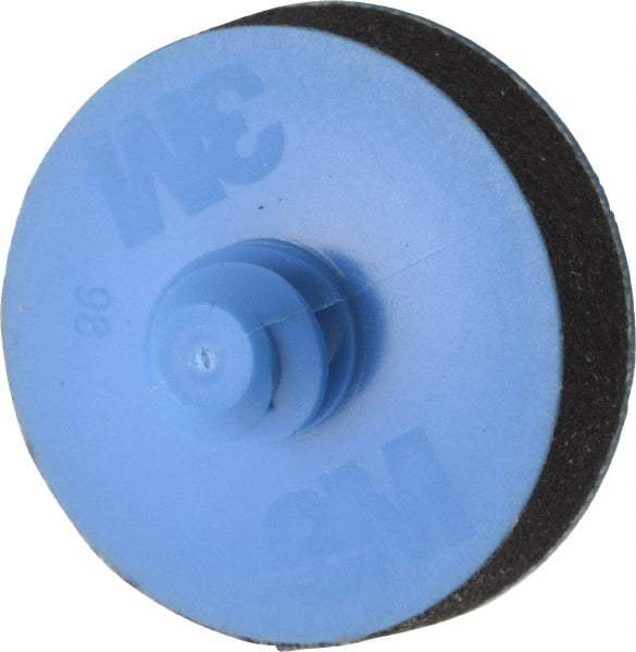 3M - 1-1/4" Diam Quick-Change Disc Backing Pad - Medium Density, 10,000 RPM, Roloc Compatible - USA Tool & Supply