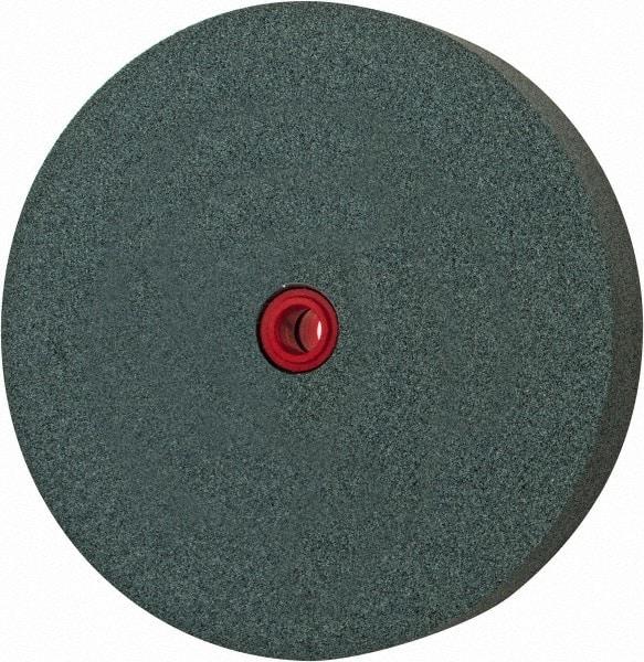 Norton - 60 Grit Silicon Carbide Bench & Pedestal Grinding Wheel - 10" Diam x 1-1/4" Hole x 1-1/2" Thick, 2485 Max RPM, I Hardness, Medium Grade , Vitrified Bond - USA Tool & Supply