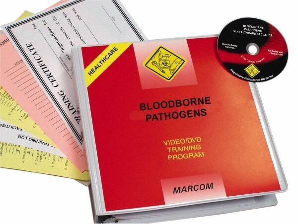 Marcom - Bloodborne Pathogens in Healthcare Facilities, Multimedia Training Kit - 27 Minute Run Time DVD, English and Spanish - USA Tool & Supply