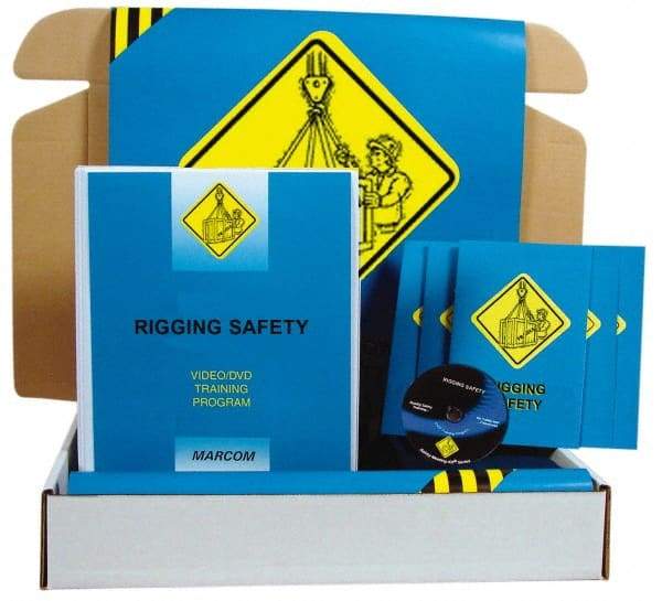 Marcom - Rigging Safety, Multimedia Training Kit - DVD, English - USA Tool & Supply