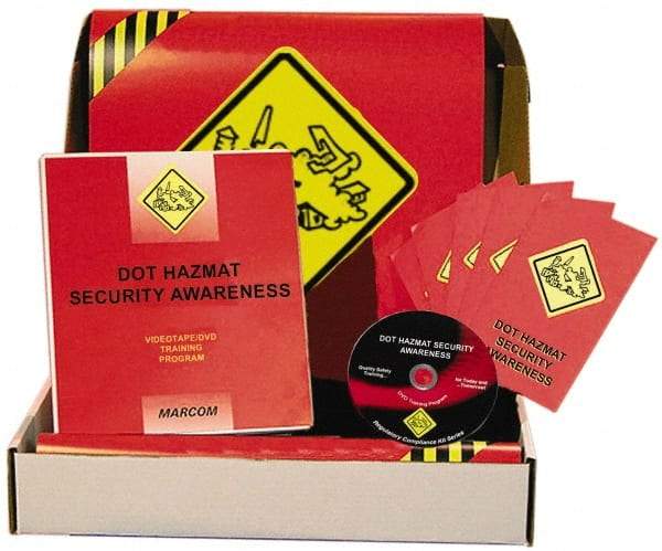 Marcom - DOT HazMat Security Awareness, Multimedia Training Kit - DVD, English - USA Tool & Supply