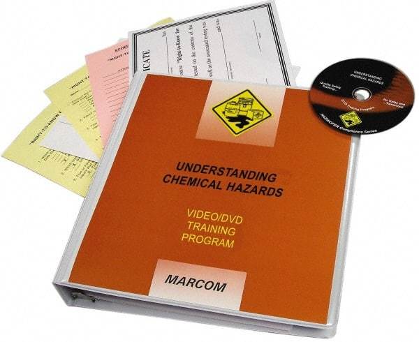 Marcom - Understanding Chemical Hazards, Multimedia Training Kit - 21 min Run Time DVD, English & Spanish - USA Tool & Supply