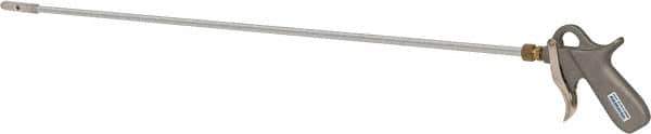 Guardair - 120 Max psi Venturi Nozzle Pistol Grip Blow Gun - 1/4 NPT, 48" Tube Length, Aluminum - USA Tool & Supply