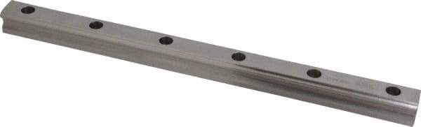 THK - 340mm OAL x 23mm Overall Width x 18mm Overall Height Horizontal Mount SSR Rail - 60mm Between Holes, 7 x 11 x 9mm Hole Size - USA Tool & Supply