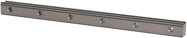 THK - 340mm OAL x 23mm Overall Width x 20mm Overall Height 4 Way SHS Rail - 60mm Between Holes, 7 x 11 x 9mm Hole Size - USA Tool & Supply