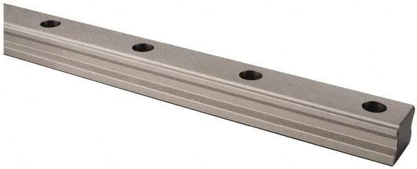 THK - 1,000mm OAL x 34mm Overall Width x 26mm Overall Height 4 Way SHS Rail - 80mm Between Holes, 9 x 14 x 12mm Hole Size - USA Tool & Supply