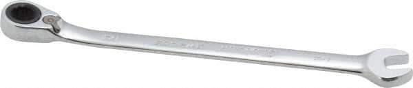 Blackhawk by Proto - 1/4" 12 Point Combination Wrench - 15° Head Angle, 5" OAL, Steel, Chrome Finish - USA Tool & Supply