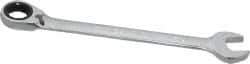 Blackhawk by Proto - 7/8" 12 Point Combination Wrench - 15° Head Angle, 11-25/64" OAL, Steel, Chrome Finish - USA Tool & Supply