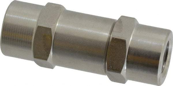 Ham-Let - 1/8" Stainless Steel Check Valve - Inline, FNPT x FNPT, 3,000 WOG - USA Tool & Supply