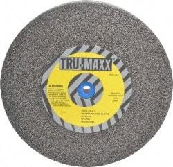 Tru-Maxx - 36 Grit Aluminum Oxide Bench & Pedestal Grinding Wheel - 10" Diam x 1" Hole x 1-1/2" Thick, 3250 Max RPM, P Hardness, Very Coarse Grade , Vitrified Bond - USA Tool & Supply