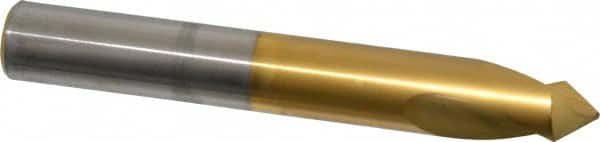Guhring - 5/8" Body Diam, 90°, 115mm OAL, High Speed Steel Spotting Drill - USA Tool & Supply