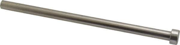 Gibraltar - 5/16" Pin Diam, 1/2" Head Diam x 1/4" Head Height, 6" OAL, Straight Ejector Pin - Steel, 5-3/4" Pin Length - USA Tool & Supply