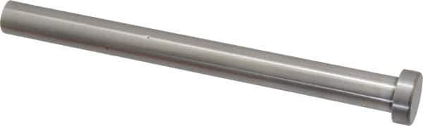 Gibraltar - 1/2" Pin Diam, 3/4" Head Diam x 1/4" Head Height, 6" OAL, Straight Ejector Pin - Steel, 5-3/4" Pin Length - USA Tool & Supply