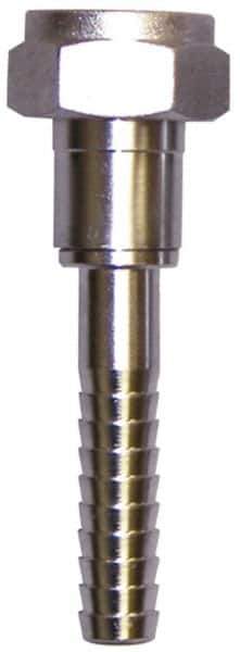 SuperKlean - FGHT x 1/2" Hose Barb, FGHT x Hose Barb Swivel - Stainless Steel - USA Tool & Supply
