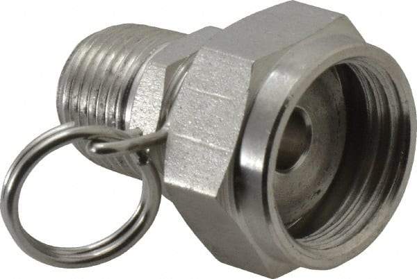 SuperKlean - MNPT x FGHT Swivel Hose Adapter - Stainless Steel - USA Tool & Supply