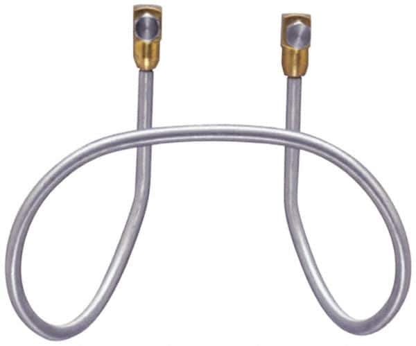 SuperKlean - Air & Water Hose Rack - Stainless Steel Bolts & Brass End Fittings - USA Tool & Supply