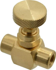 Made in USA - Needle Valve - Brass Valve - USA Tool & Supply