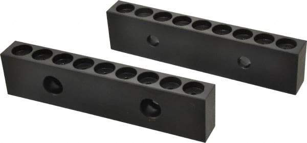 Mitee-Bite - 47.75mm High x 200mm Long x 25.4mm Wide Jaw Set - For Use with Mitee-Bite VersaGrips - USA Tool & Supply
