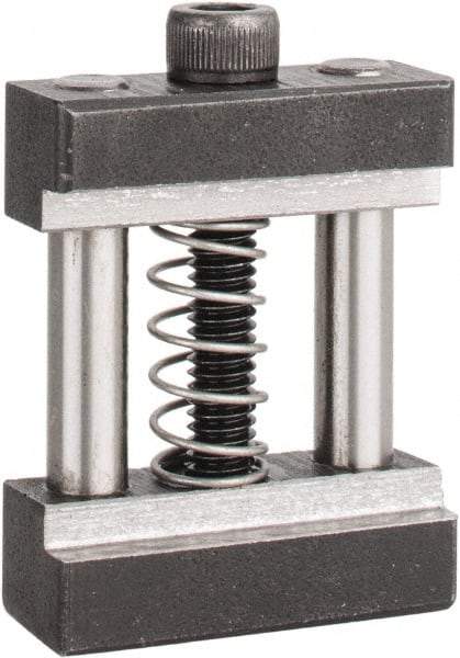 Gibraltar - 1 Piece Vise Work Stop - Steel, 1" Wide, 0.38" High - USA Tool & Supply