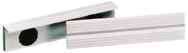 Wilton - 5-1/2" Jaw Width, Aluminum, Vise Jaw Cap - Magnetic Attachment - USA Tool & Supply
