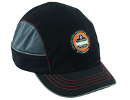 Skullerz® 8950 Bump Cap Short Brim- Black - USA Tool & Supply