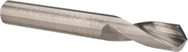 Accupro - 5/16" Body Diam, 120°, 2-1/2" OAL, Solid Carbide Spotting Drill - USA Tool & Supply