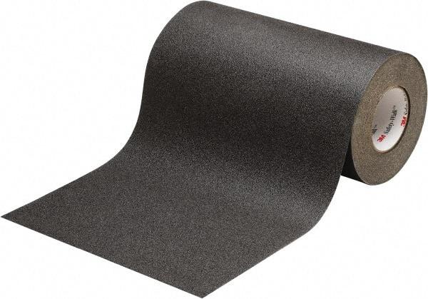 3M - Black Solid Color Anti-Slip Vinyl Tape - 24" Wide x 60' Long, Heavy/High Traffic - USA Tool & Supply