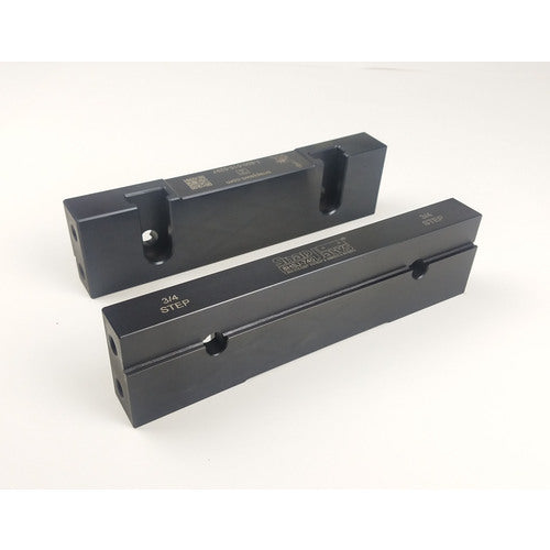 Hard Step Jaw 8 × 3/4 1 Pr - Exact Industrial Supply
