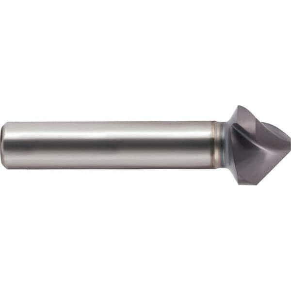 Guhring - 16.5mm Head Diam, 10mm Shank Diam, 3-Flute 90° Cobalt Countersink - USA Tool & Supply
