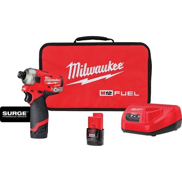 Milwaukee Tool - Impact Drivers Power Type: Cordless Voltage: 12 - USA Tool & Supply