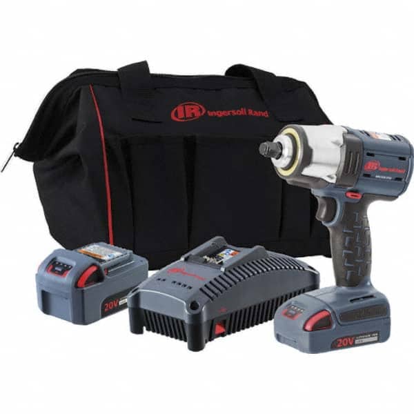 Ingersoll-Rand - Cordless Impact Wrenches & Ratchets Voltage: 20.0 Drive Size (Inch): 1/2 - USA Tool & Supply