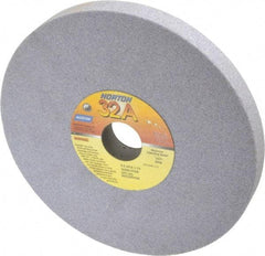 Norton - 8" Diam x 1-1/4" Hole x 3/4" Thick, H Hardness, 60 Grit Surface Grinding Wheel - Aluminum Oxide, Type 1, Medium Grade, 3,600 Max RPM, Vitrified Bond, No Recess - USA Tool & Supply