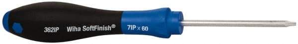 Wiha - IP7 Torx Plus Driver - 2.3" Blade Length, 6-13/32" OAL, Ergonomic Handle - USA Tool & Supply