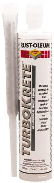 Rust-Oleum - 9 oz Cartridge Adhesive - Gray - USA Tool & Supply