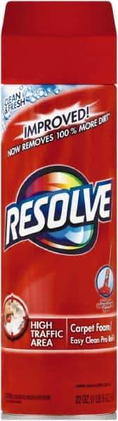 Resolve - 22 oz Aerosol Carpet & Upholstery Cleaner - Unscented - USA Tool & Supply