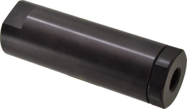 Flow Ezy Filters - 3/8 NPT Thread, 40 Micron, 1.6" Outside Diam, 4.9" Long, Stainless Steel Wire Cloth Media, Filter Assembly - Anodized Aluminum - USA Tool & Supply
