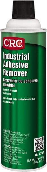 CRC - 19 oz Aerosol Can Adhesive Remover - VOC Content g/L 0, Removes Adhesives - USA Tool & Supply