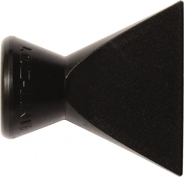 Loc-Line - 1/4" Hose Inside Diam x 1" Nozzle Diam, Coolant Hose Nozzle - Unthreaded, for Use with Loc-Line Modular Hose System, 20 Pieces - USA Tool & Supply