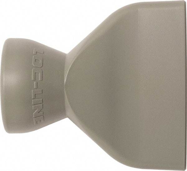 Loc-Line - 1/2" Hose Inside Diam x 1/8" Nozzle Diam, Coolant Hose Nozzle - Unthreaded, for Use with Loc-Line Modular Hose System, 20 Pieces - USA Tool & Supply